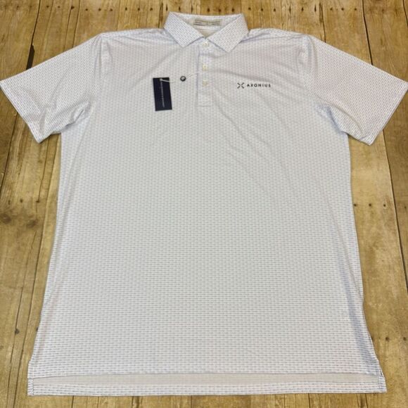 Holderness & Bourne Polo Shirt XL Tailored Fit Claymore Axonius Cybersecurity - Picture 2 of 11